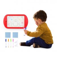 Вълшебна дъска за рисуване за деца, Червена, снимка 2 - Образователни игри - 34151634