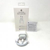  Комплект Адаптер Зарядно 20W и Кабел USB C to Lightning за iPhone, снимка 4 - Оригинални зарядни - 37119842