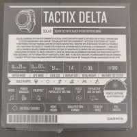 Garmin Tactix Delta Solar Sapphire, снимка 6 - Смарт часовници - 42866876