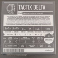 Garmin Tactix Delta Solar Sapphire, снимка 6 - Смарт часовници - 42865701