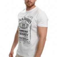 Нова мъжка тениска с трансферен печат JACK DANIELS (Джак Даниелс), уиски, снимка 3 - Тениски - 37639081