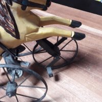 Ръчна  изработка -конче с колело, снимка 4 - Антикварни и старинни предмети - 42376776