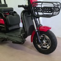 Електрическа триколка дву-триместна С-1 750W RED нов модел 2024 год., снимка 10 - Мотоциклети и мототехника - 36634020