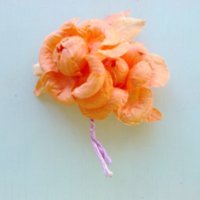 Изкуствени цветя 10_оранжеви, снимка 3 - Изкуствени цветя - 30101979