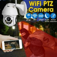 Безжична IP камера 3 MP за външно наблюдение WI-FI Full HD IP66, снимка 9 - IP камери - 31109235