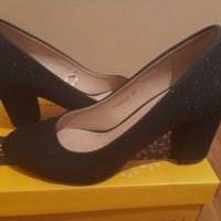 Обувки, снимка 3 - Дамски обувки на ток - 38050057