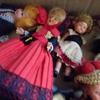малки ретро куклички, снимка 2 - Колекции - 44396403