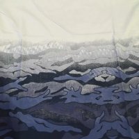 Мъжка тениска Fluid с градуиран камуфлаж с принт морско синьо, снимка 5 - Тениски - 35972943