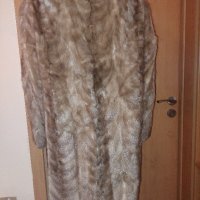 Луксозно дамско палто естествен косъм норка , снимка 2 - Палта, манта - 42721885