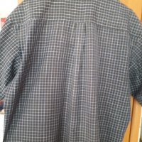 Мъжка риза къс ръкав на квадратчета 41/42, снимка 4 - Ризи - 29157454