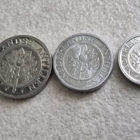 Монети. Карибски басеин. Холандски Антили. 1, 5, 10, 25 цента  и 1 гулден . 5 бр. , снимка 7 - Нумизматика и бонистика - 42425177