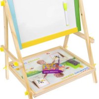 Двустранна детска дъска за писане и рисуване, снимка 5 - Образователни игри - 36709529