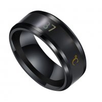 Уникално стилен пръстен термометър Smart Ring НАЛИЧНО!!!, снимка 3 - Пръстени - 37825422