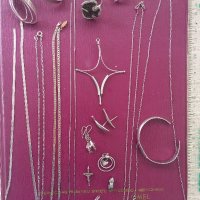 Сребърни верижки и висулки, обеци, снимка 4 - Колиета, медальони, синджири - 42077701