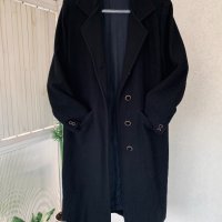 Красиво модерно черно палто, снимка 4 - Палта, манта - 34278606