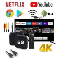 Нов 3in 1 джобен компютър MX9 TV box четириядрени 4K Android 8GB 128GB ТВ БОКС/ Android TV 11 / 9 5G, снимка 10 - Други игри и конзоли - 39242489