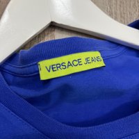 Мъжка тениска Versace Jeans бродерия Л размер, снимка 3 - Тениски - 40227868