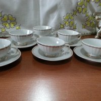 стар български порцелан чаши за кафе, снимка 10 - Антикварни и старинни предмети - 42769244