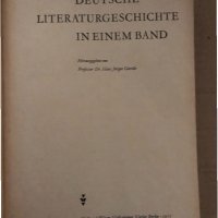 Geschichte Der Deutschen Literatur, снимка 2 - Чуждоезиково обучение, речници - 35055641