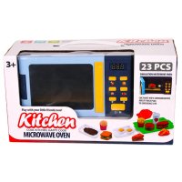 Детска кухня микровълнова фурна с аксесоари, снимка 4 - Образователни игри - 42797838