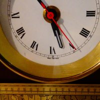 Западно Германски корабен часовник,карта за световно време по Гринуич. , снимка 5 - Антикварни и старинни предмети - 29491531