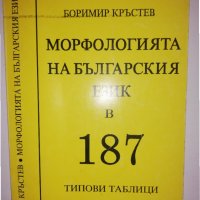 Морфологията на българския език в 187 типови таблици , снимка 1 - Други - 31628381