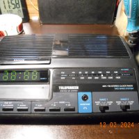 Telefunken digitale 90 stereo - radio clock alarm - vintage 94, снимка 1 - Други - 44366126