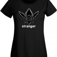 Дамска Тениска Stranger Adidas,Филм,Сериал,, снимка 2 - Тениски - 37314522