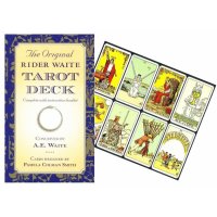 Карти Таро на Райдер Уейт пълен комплект от 78 карти + книга, снимка 6 - Езотерика - 34400022