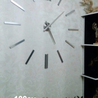 Огромни Стенни часовници регулируем размер мин.70см макс 240см, снимка 2 - Стенни часовници - 44650815