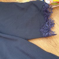 Дамска блуза с отворен гръб размер 36, снимка 3 - Туники - 30231299
