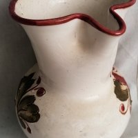 Австрия керамика Кана с дръжка, снимка 3 - Антикварни и старинни предмети - 31677854