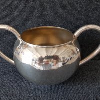 Сребърна кована сребро купа чаша тас копие по античен съд, снимка 6 - Антикварни и старинни предмети - 37943637