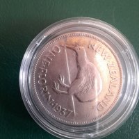 Колекционерска монета Новозеландско сребро One Florin "George VI" 1937, снимка 2 - Нумизматика и бонистика - 37904445