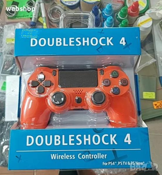 Безжичен джойстик Dual shock 4, playstation 4, компютър,Wi-Fi, PS4, снимка 1
