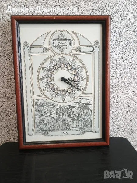 Стъклен немски часовник , снимка 1