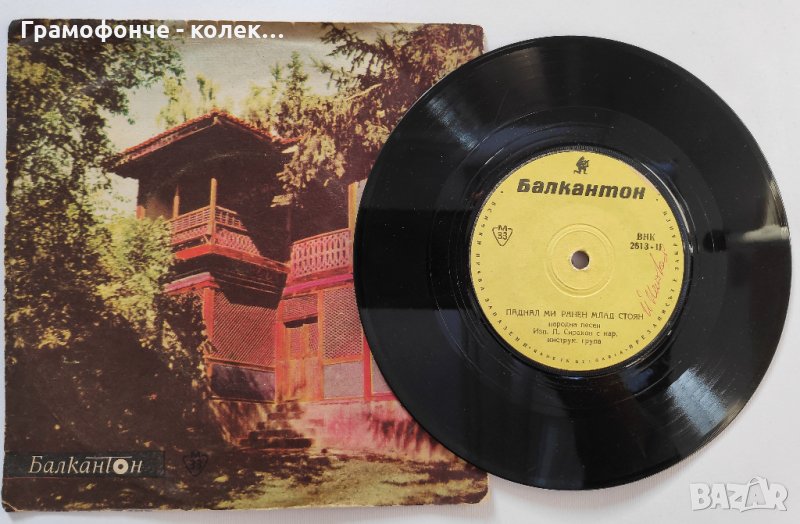 Павел Сираков - Кацнал бръмбар на трънка, Паднал ми ранен млад Стоян – ВНК 2613 - народна музика, снимка 1