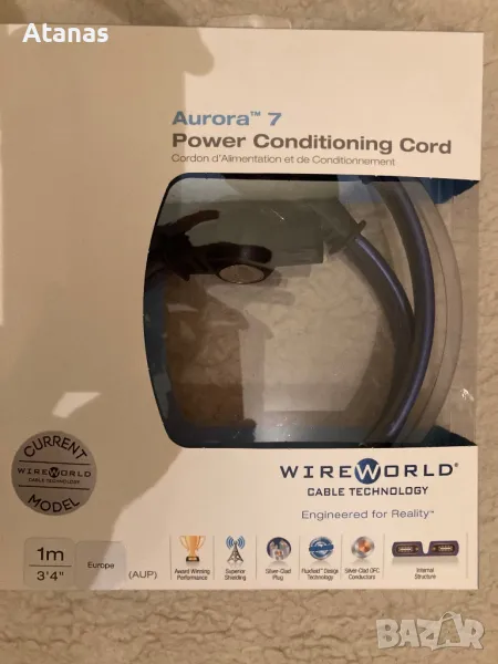 Wireworld Aurora 7 , 1 метър, снимка 1