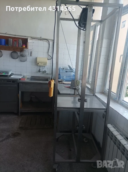 Телфер за повдигане и сваляне на тави, снимка 1