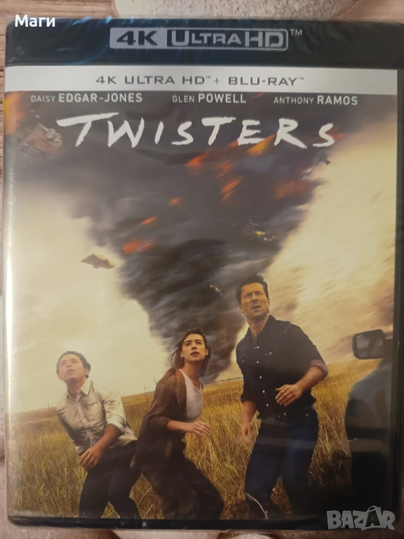 Twisters / Туистърс 2024 г / 4K UHD + Blu Ray disc / 4K UHD + Блу Рей диск без Бг субтитри , снимка 1