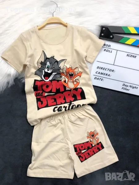 Комплект Том и Джери Размери-2г.4г.6г.8г. Цена-18 лв, снимка 1