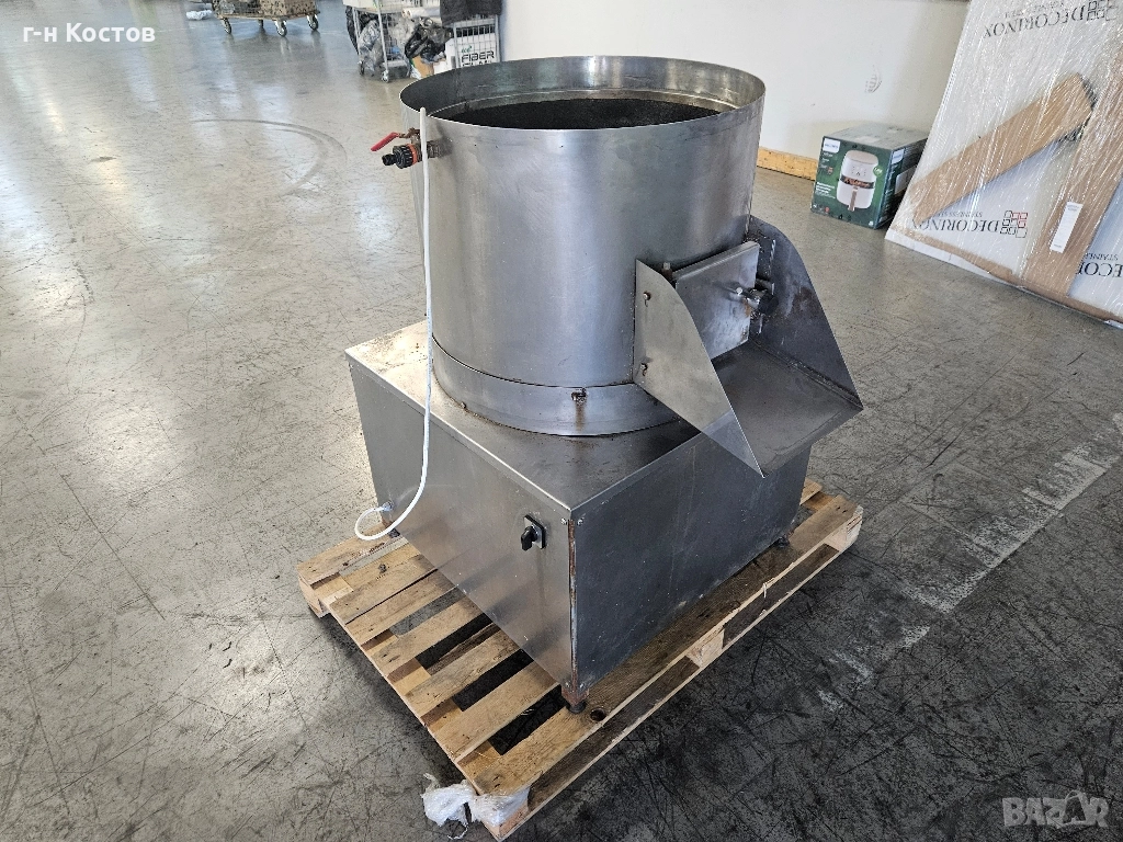 1.КАРТОФОБЕЛАЧКА И ЛУКОБЕЛАЧКА - 4Окг. 2.Картофобелачката е много здрава и надеждна със абразив по с, снимка 1