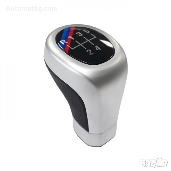 Топка за скоростен лост Automat, 5 скорорсти, За BMW, Сив, снимка 1