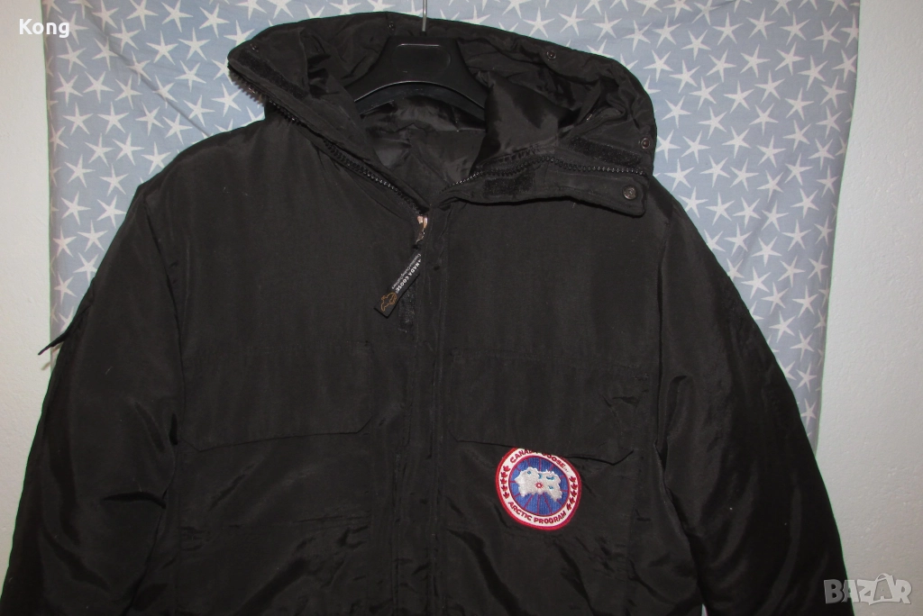 мъжка класическа парка Canada Goose зимно пухено яке Woolrich САЩ Канадска гъска USA пухенка, снимка 1