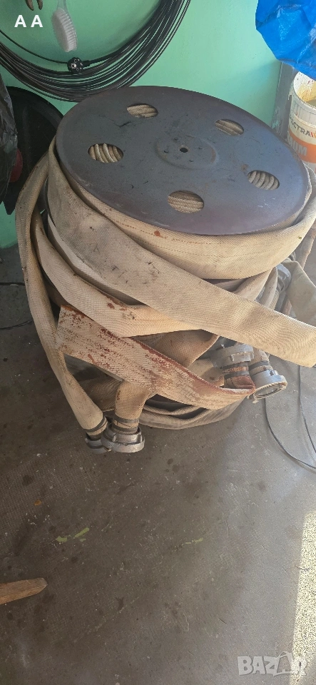 Пожарен шланг / маркуч пожарникарски струйник, снимка 1