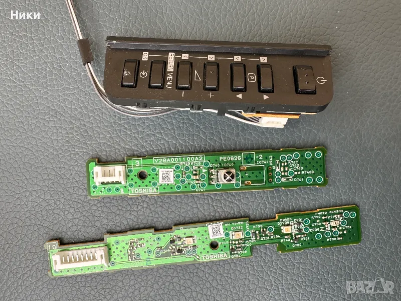 Toshiba 40VL743 IR Sensor V28A001100A2 / Buttons Board / LED indicator, снимка 1