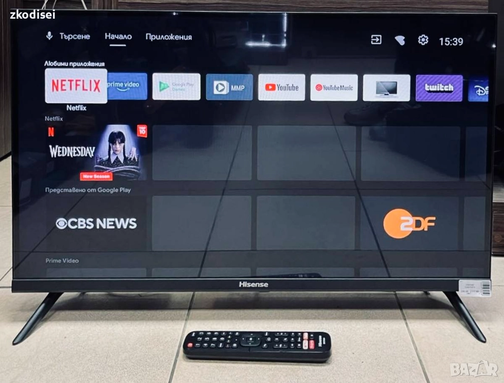 LED TV HISENSE 32A5750FA 32 Инча, снимка 1