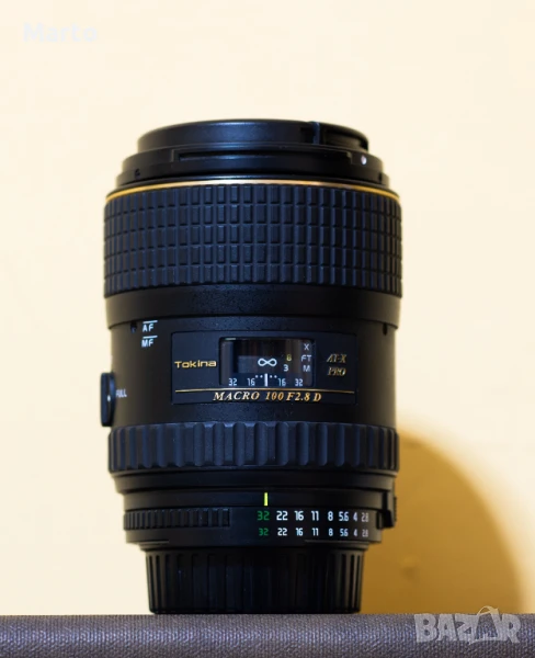 Обектив Tokina 100mm f/2.8 AT-X PRO 1:1 Macro за Nikon / Никон, снимка 1