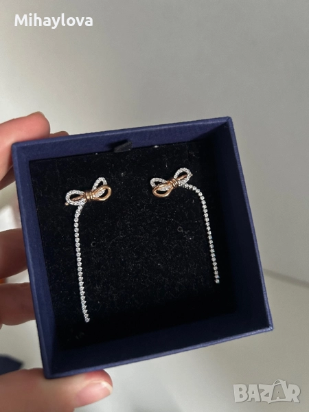Обици SWAROVSKI LIFELONG BOW, снимка 1