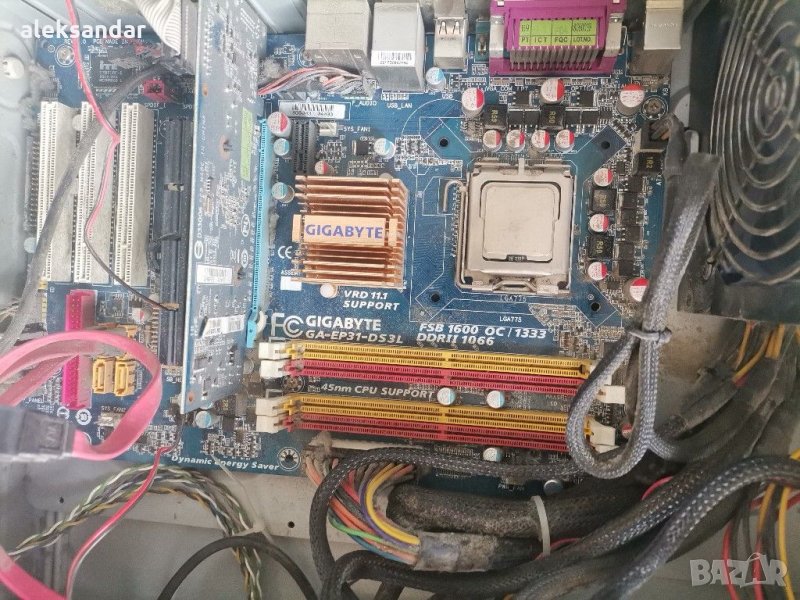 Продавам дънно 775 Gigabite. GA. E P31. DS3L, снимка 1
